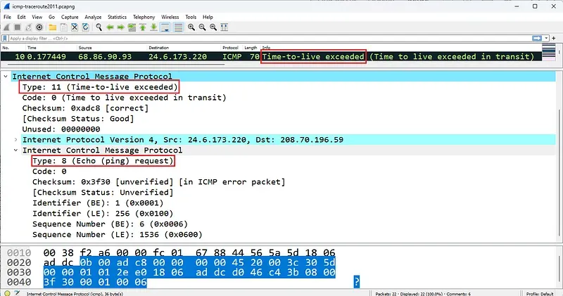 ICMP Time Exceeded Hatası