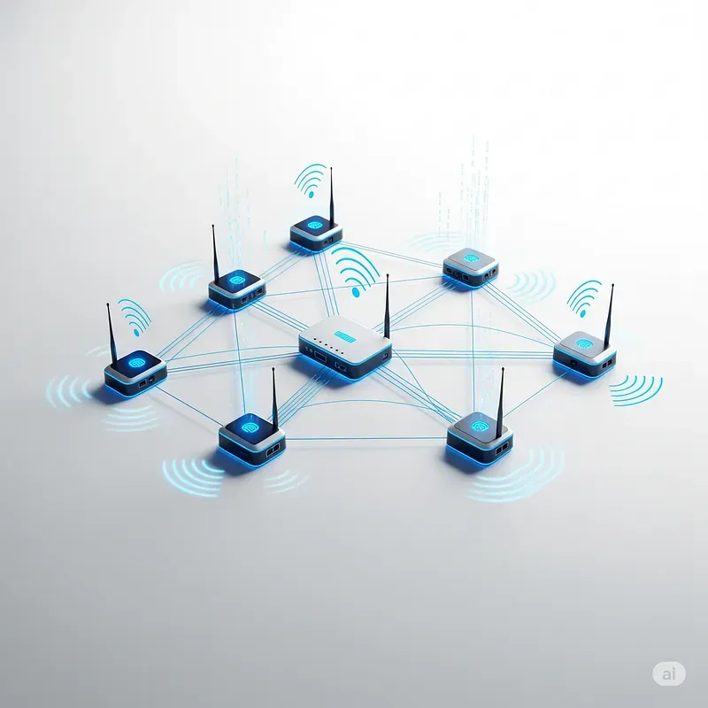 Kablosuz Mesh Ağı Mimarisi