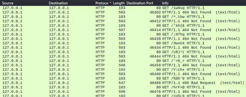 Wireshark ile HTTP GET Flood Saldırısı Analizi